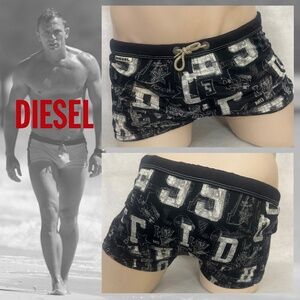 Diesel Square Cut Swimsuit 32-38" waist Gently worn Nylon / spandex No size